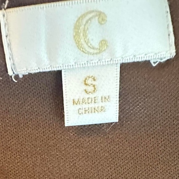 Charming Charlie Geo Boho On/Off Shoulder Jacquard 3/4 Sleeve Mini Dress Size S - Picture 3 of 4